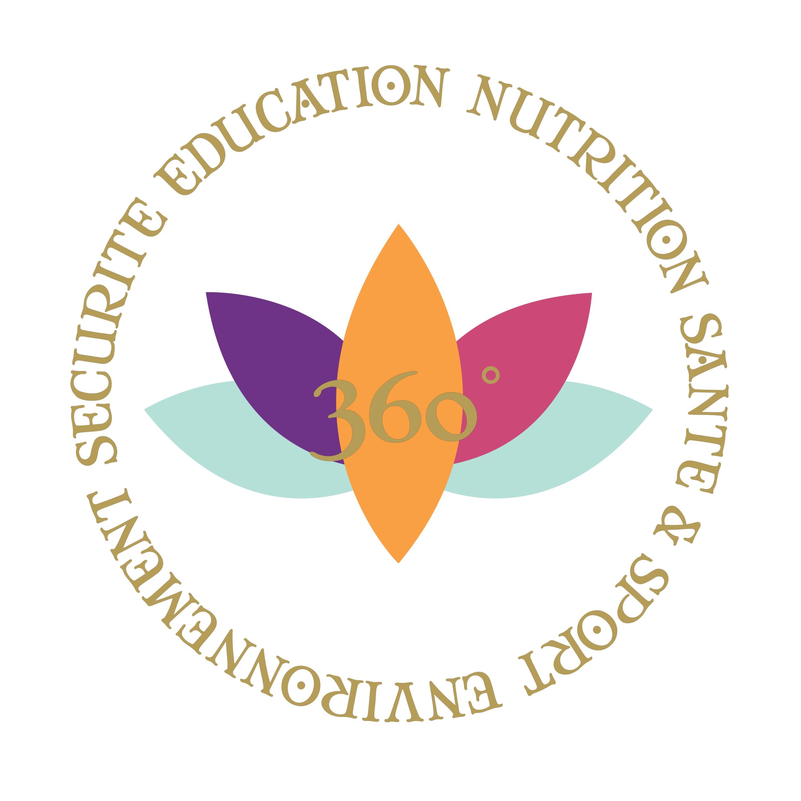 360 logo heart for india