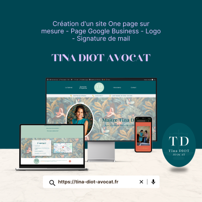 réalisation eywa-web.com (4) Conception d'un site one page pour une avocate